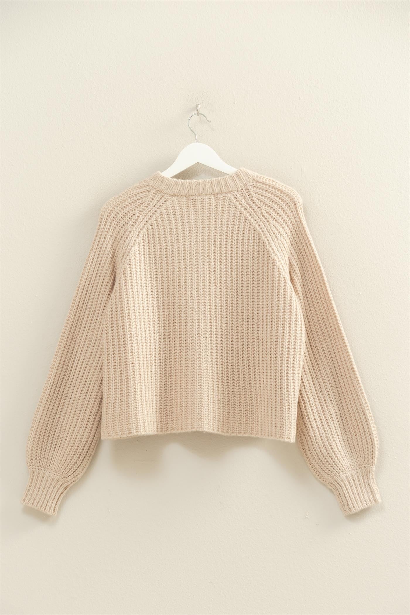 HYFVE - mocha sweater cardigan