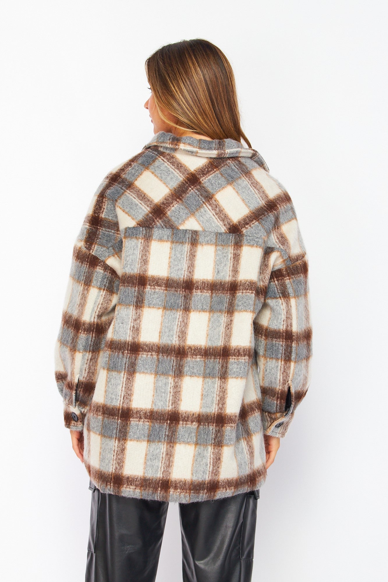 Love Poem - Autumn plaid coat