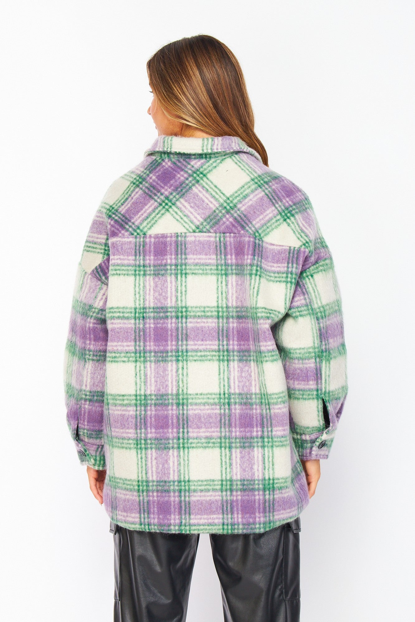 Love Poem - Autumn plaid coat