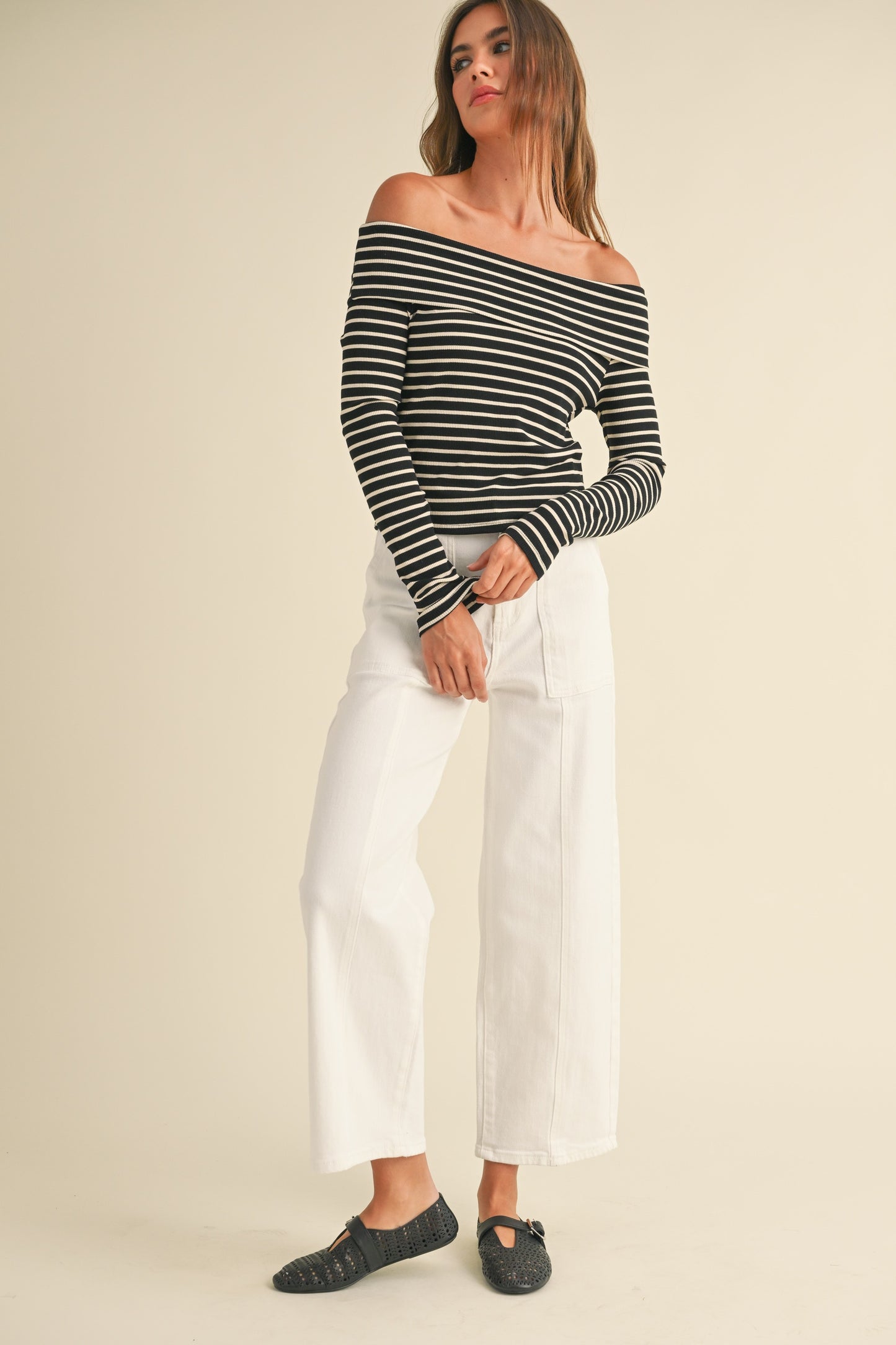 Miou Muse - off the shoulder ligné