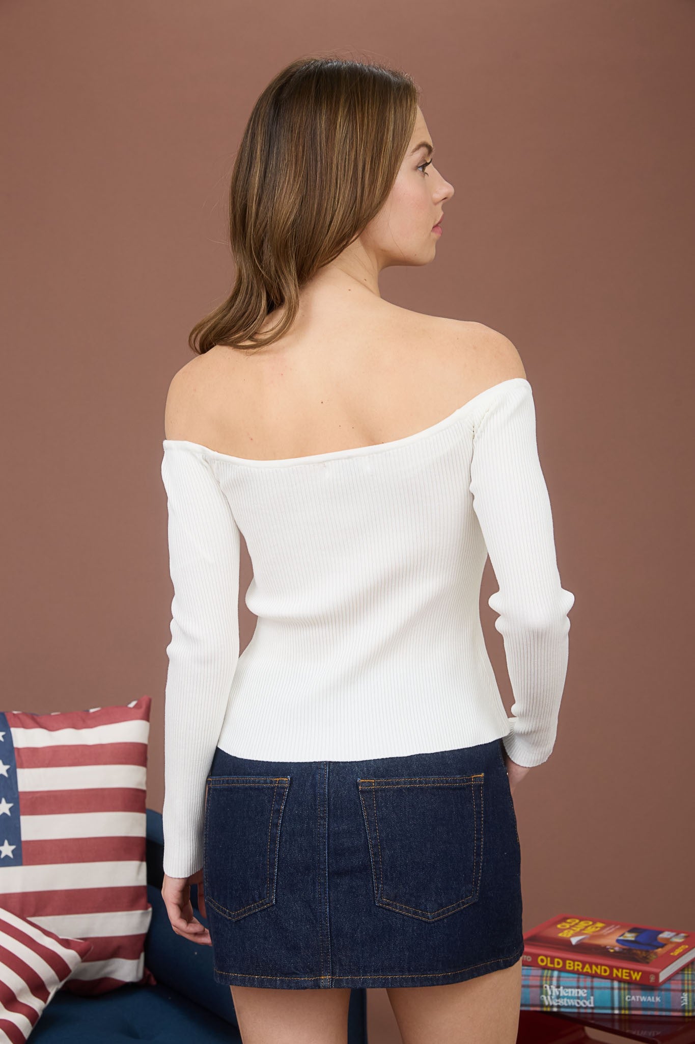 The workshop - Twist split sweater