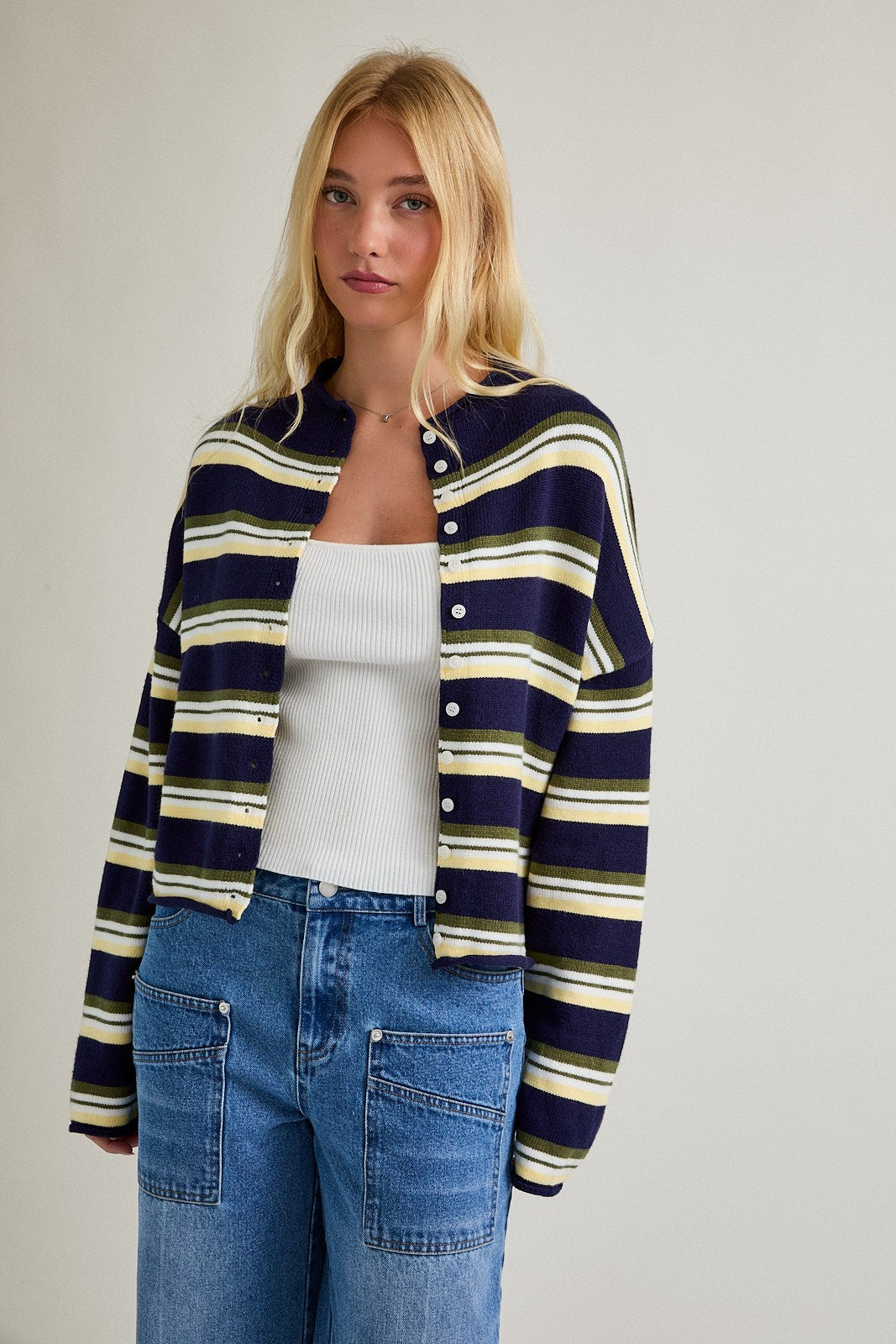 Lelis - Stripped cardigan