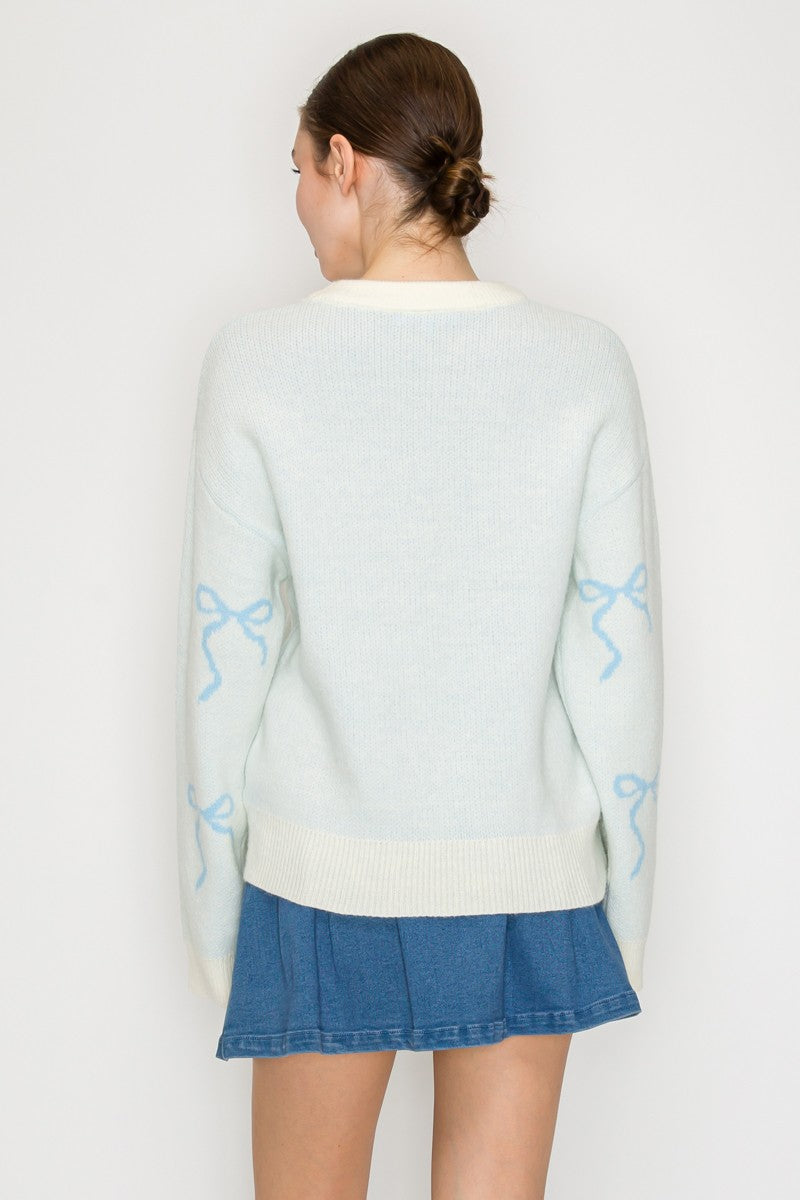 Iris - Bow sweater
