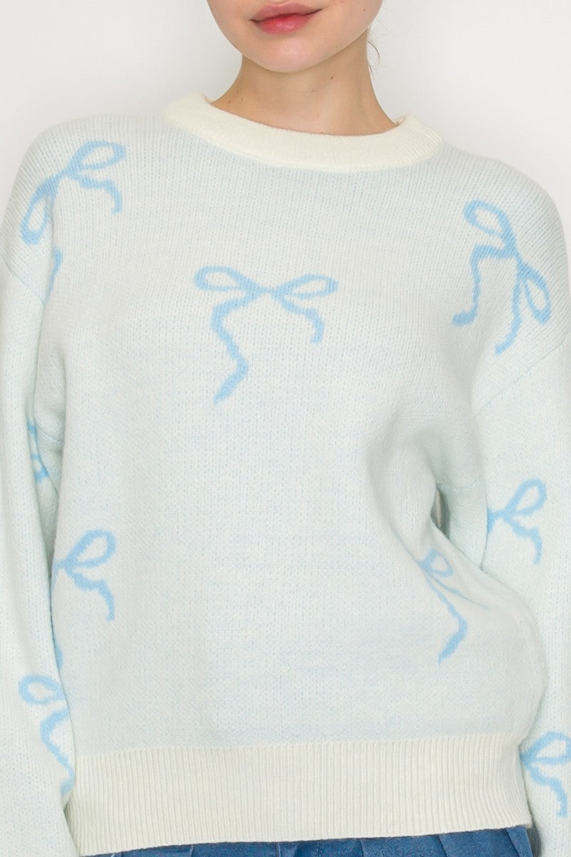 Iris - Bow sweater