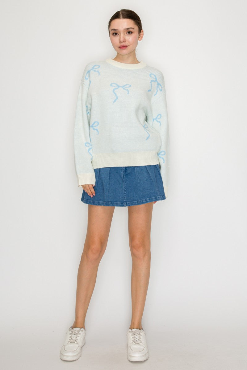 Iris - Bow sweater