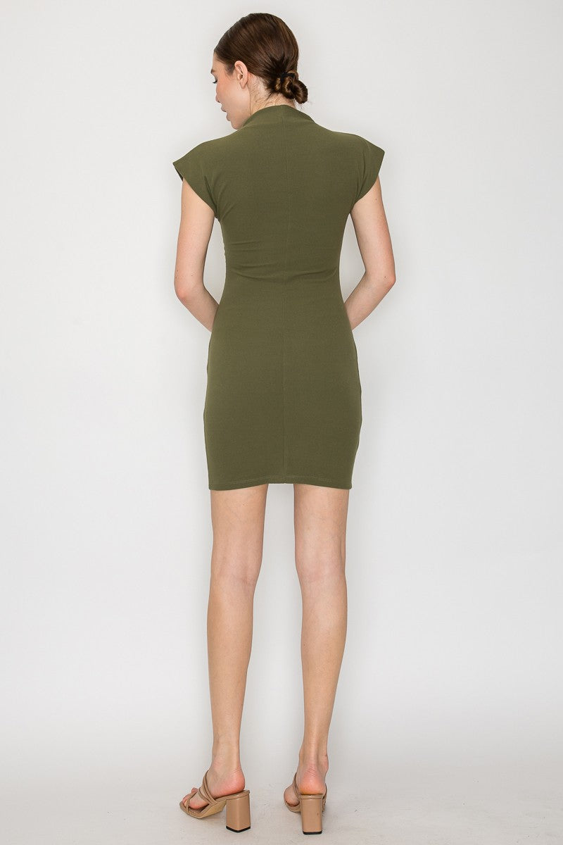 Blashe - Mock neck dress
