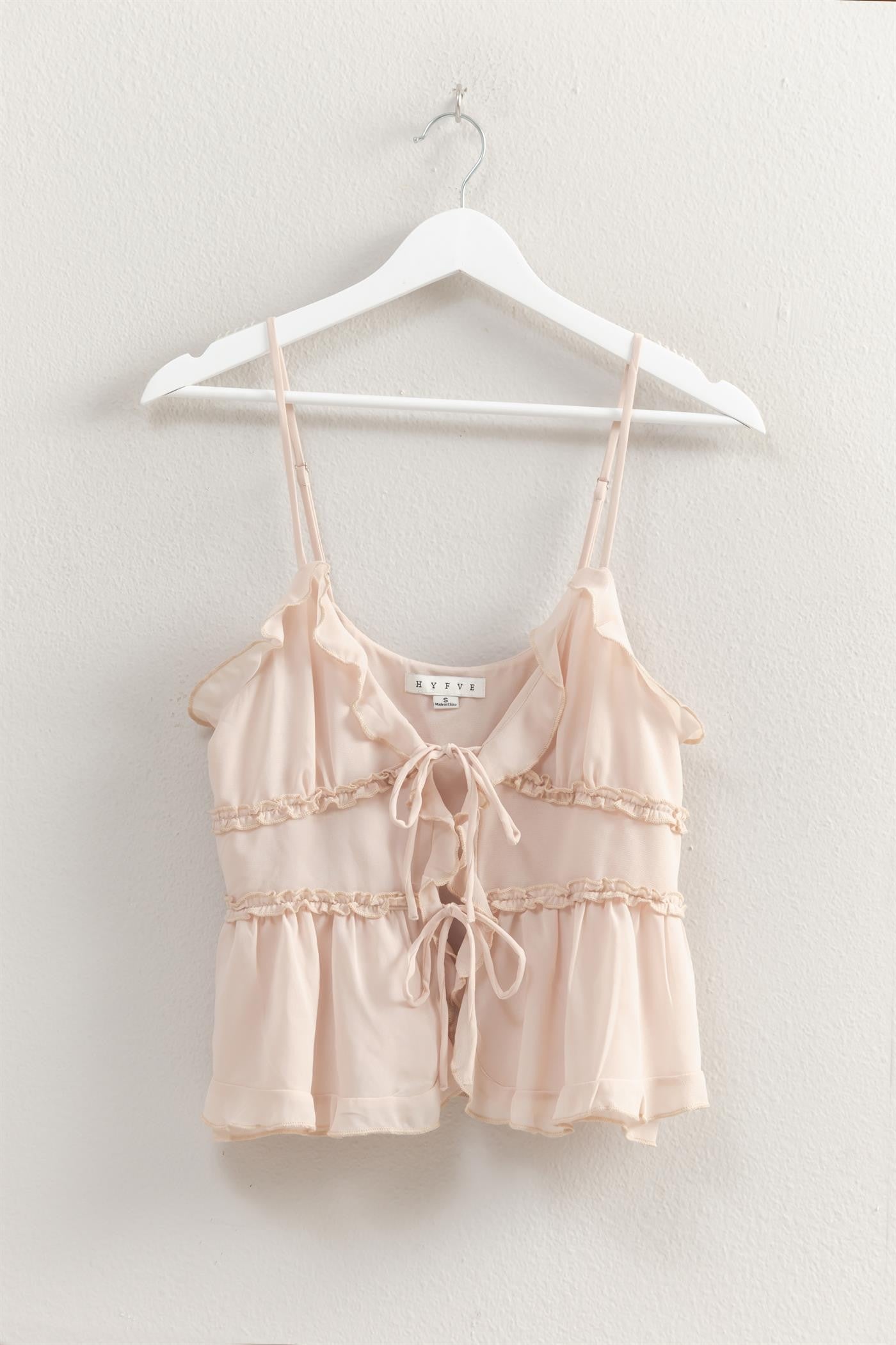 HYFVE - ruffled cami top