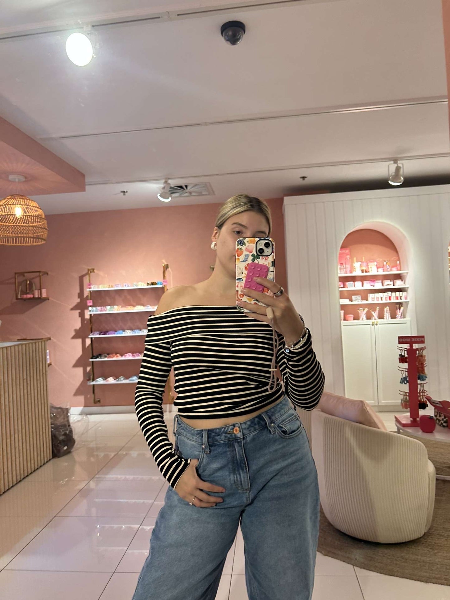 Miou Muse - off the shoulder ligné