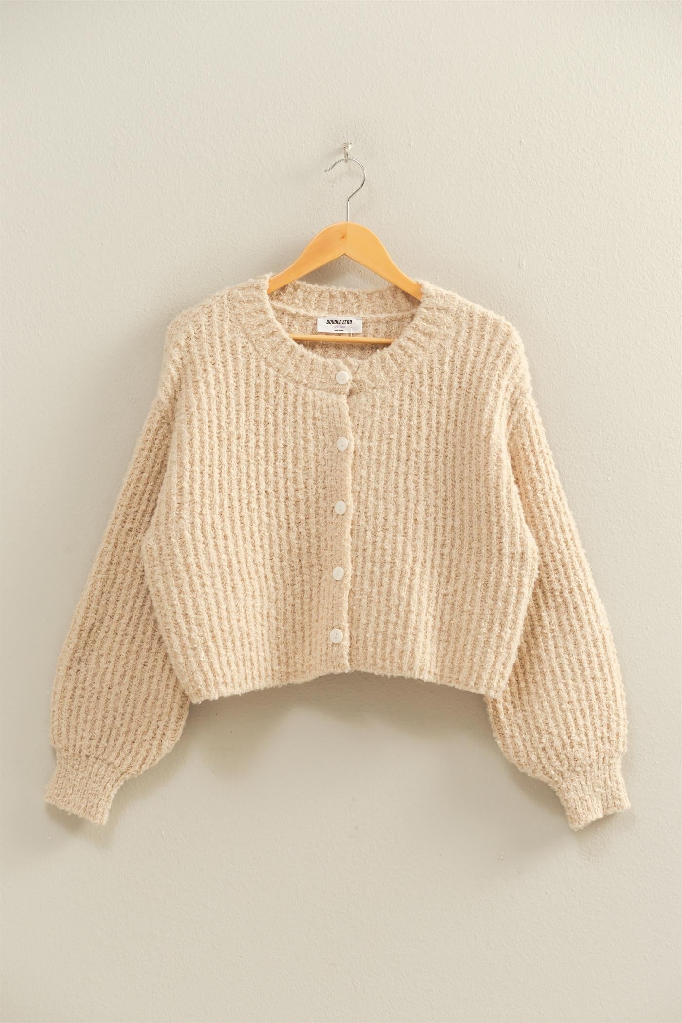 Double zero - fluffy cardigan