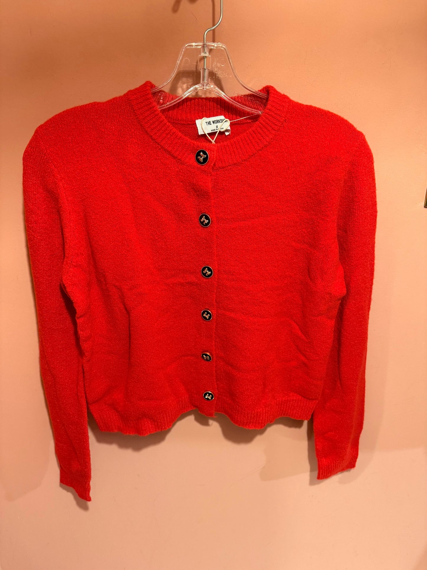 The workshop - cardigan rouge