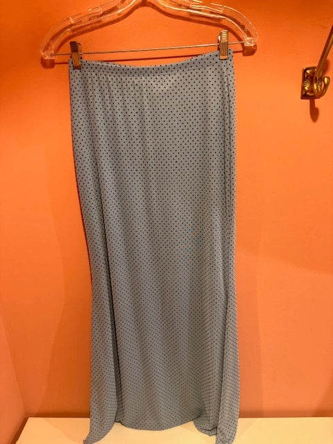 Blue Blush - cami & maxi skirt polka set