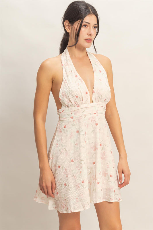 Hyfve - Floral halter dress