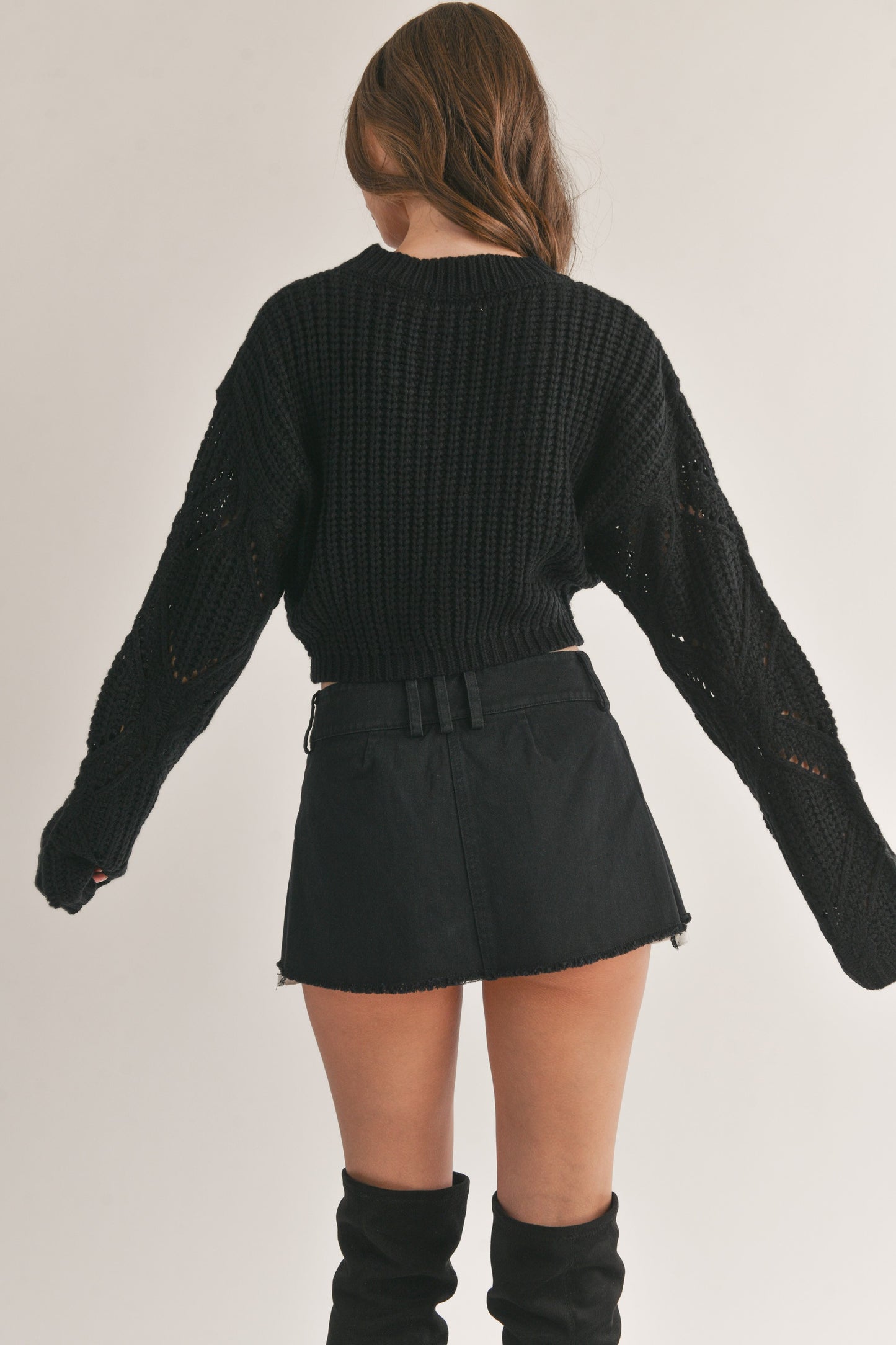 Klesis - balloon sleeve sweater