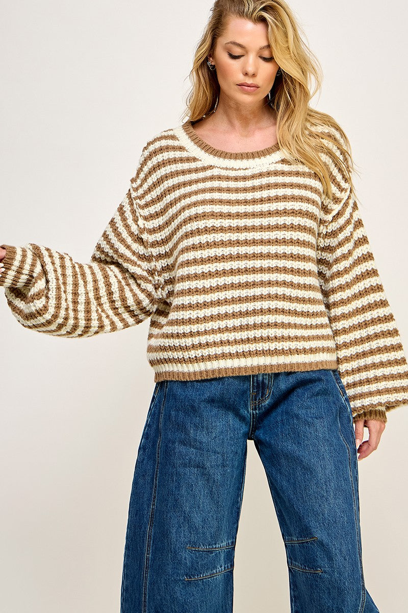 Miss love - Gaby striped sweater