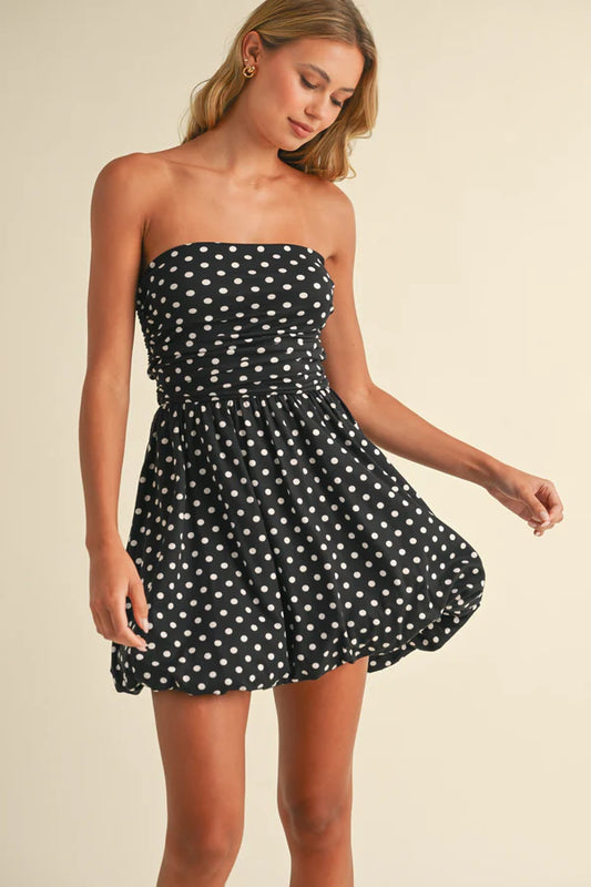 Klesis - polkadot bubble dress