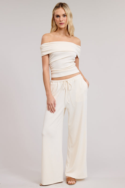 mimosa - off-shoulder and pants set