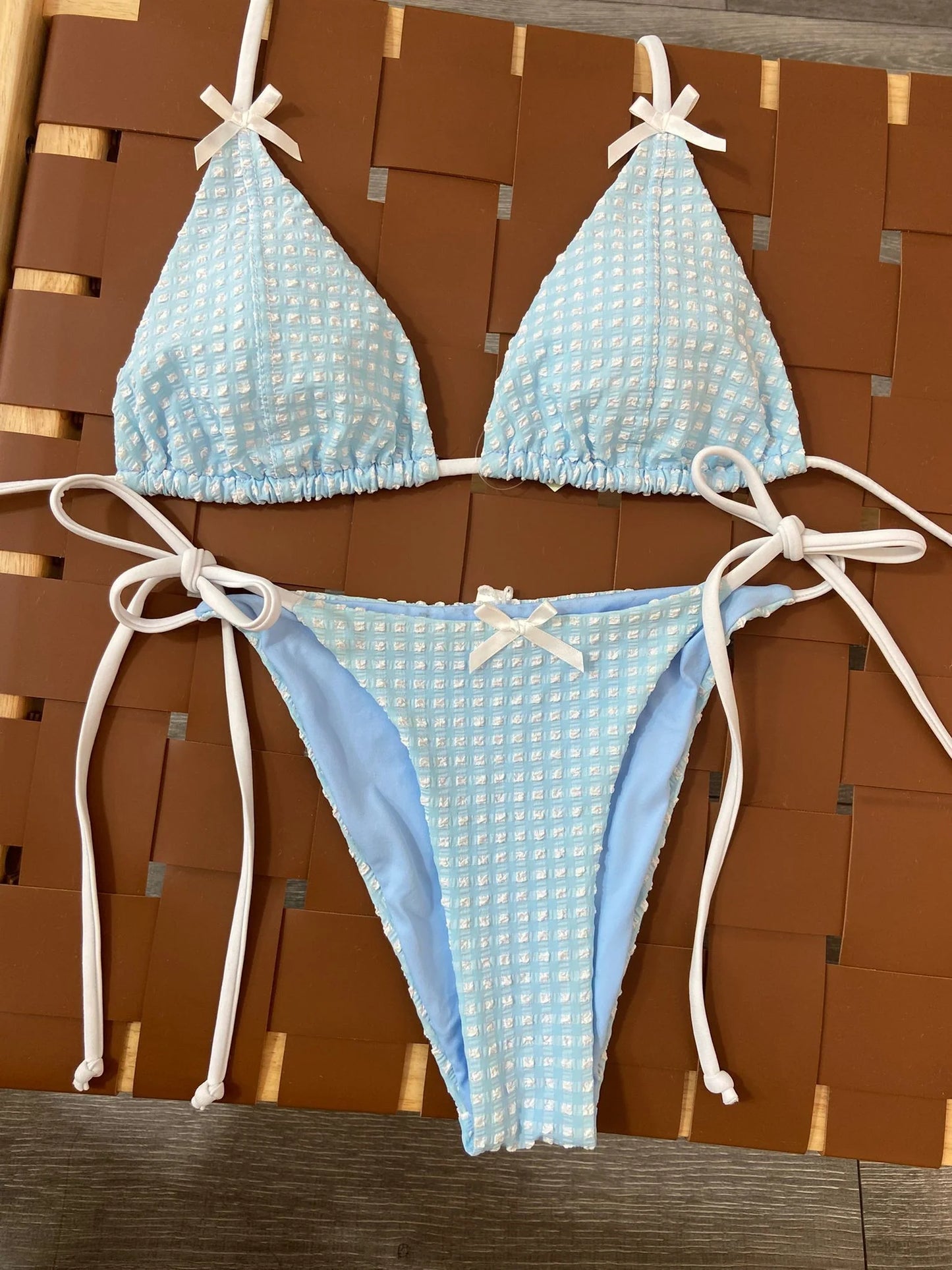 Sunday Brunch - Forever august baby blue bikini