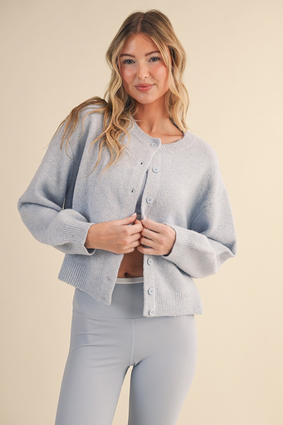 Kimberly - Baby Blue cardigan