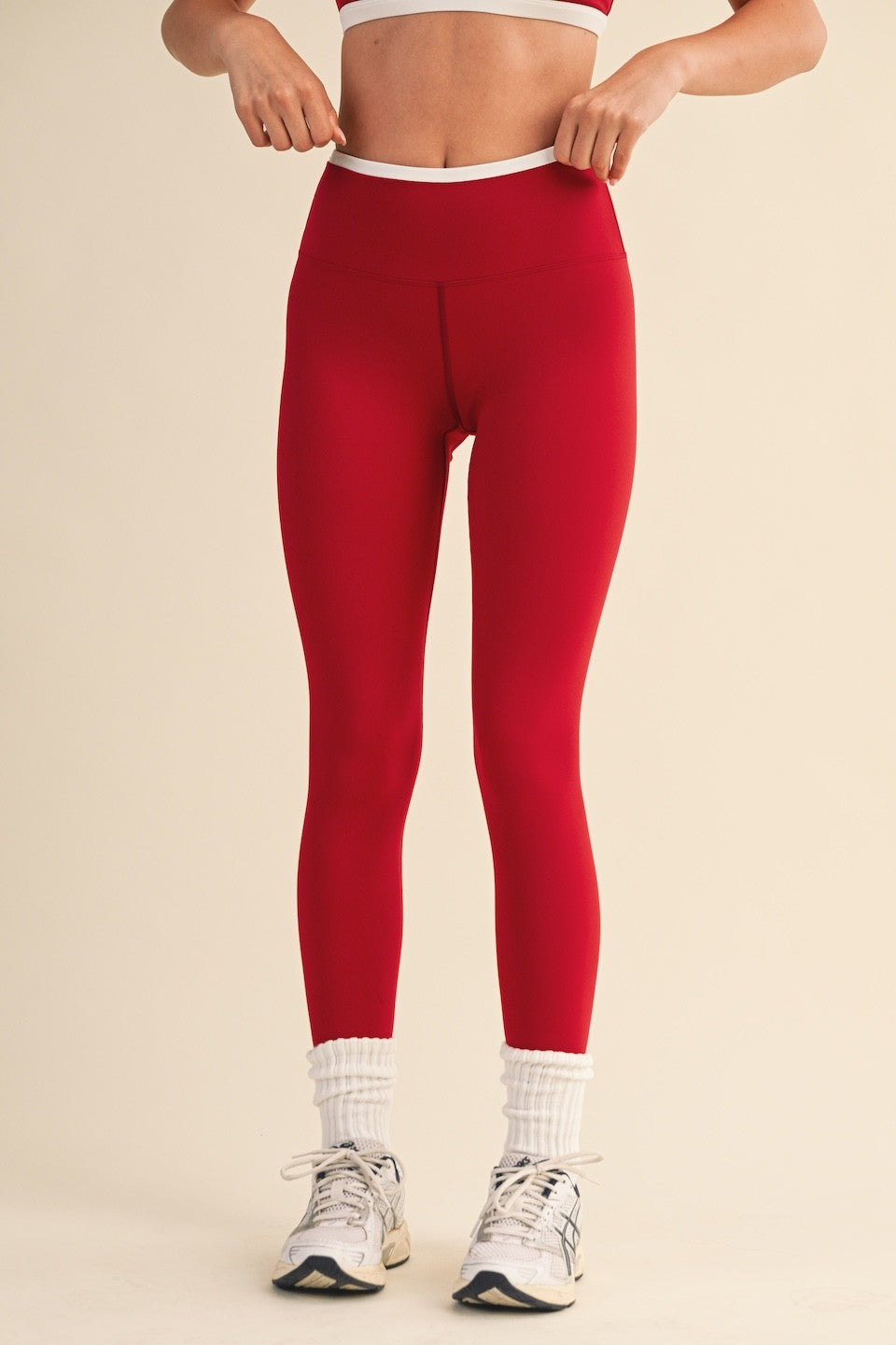 Kimberly - Contrast binding legging