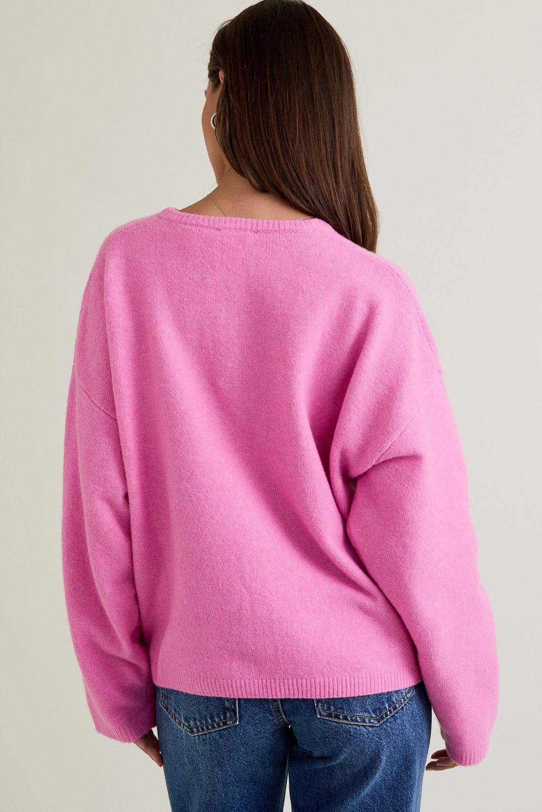 Lelis - Cardigan rose