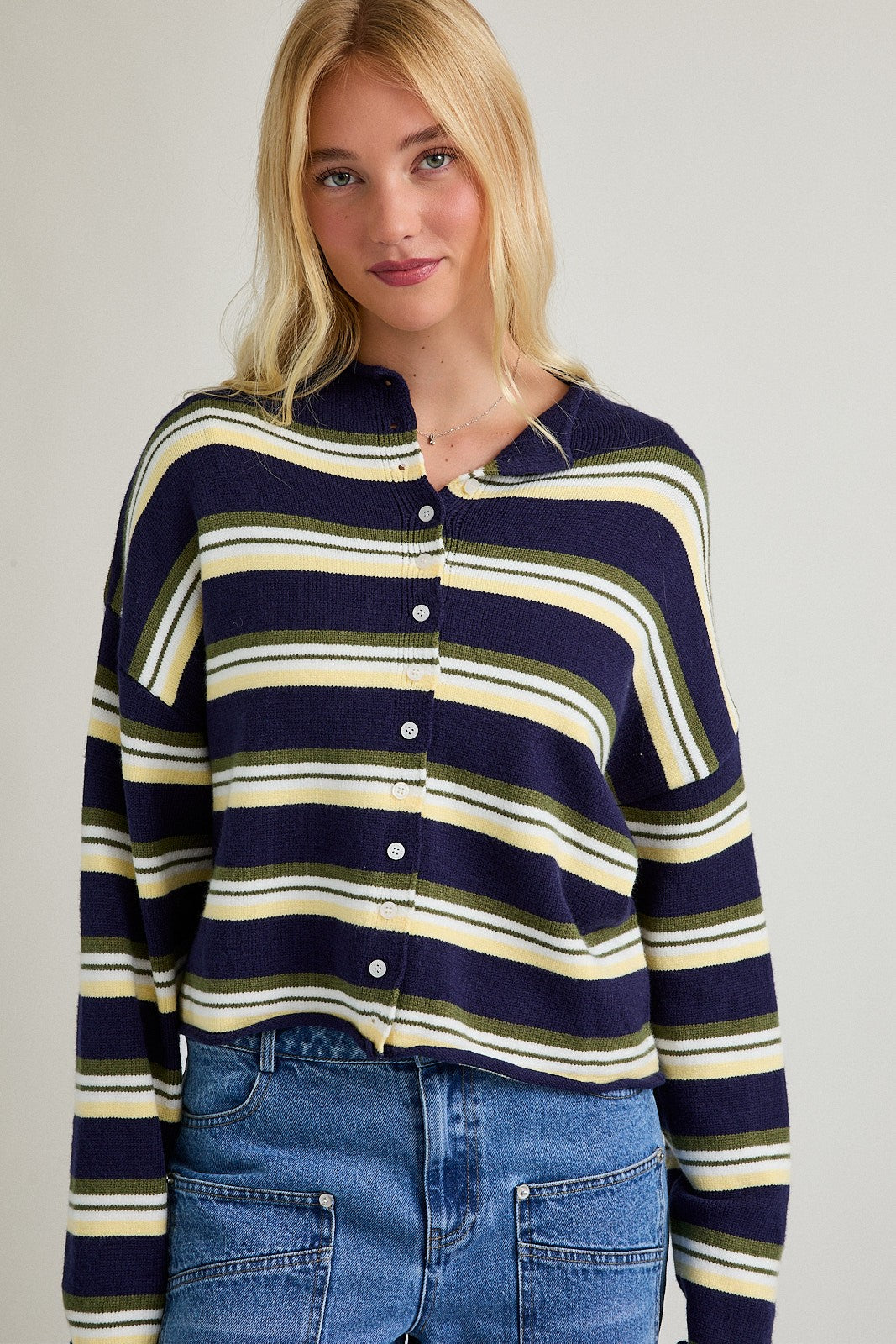 Lelis - Stripped cardigan