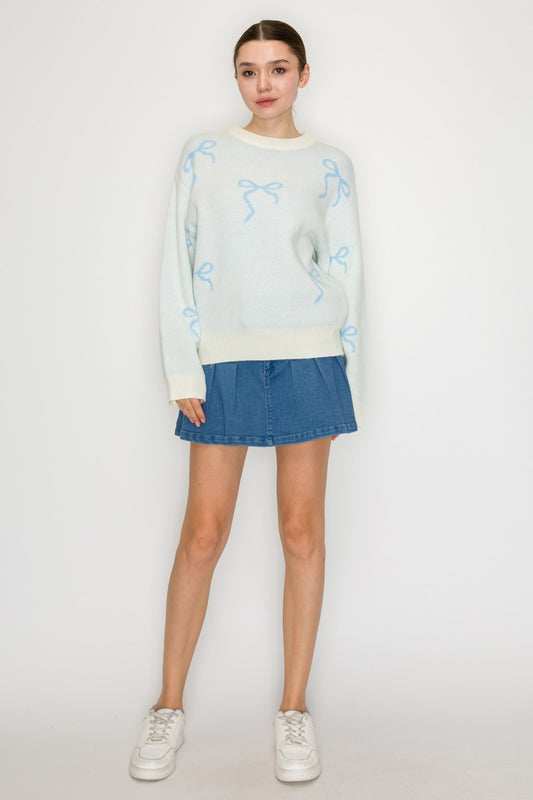 Iris - Bow sweater