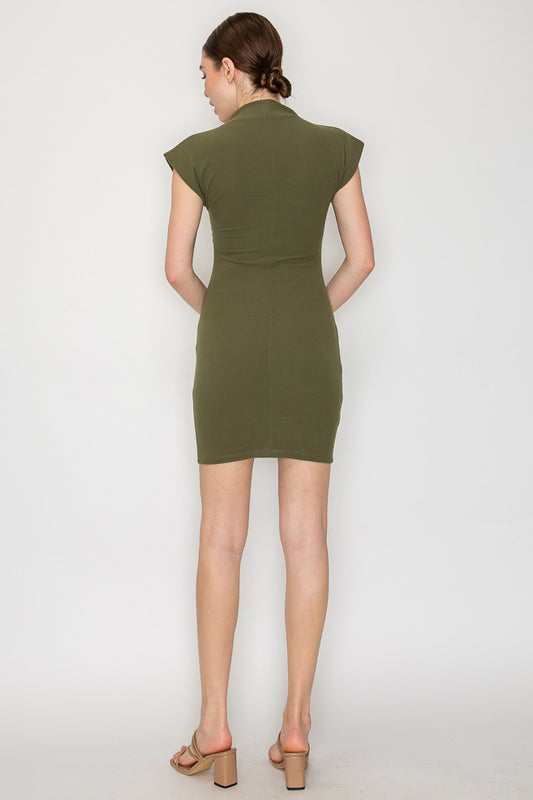 Blashe - Mock neck dress
