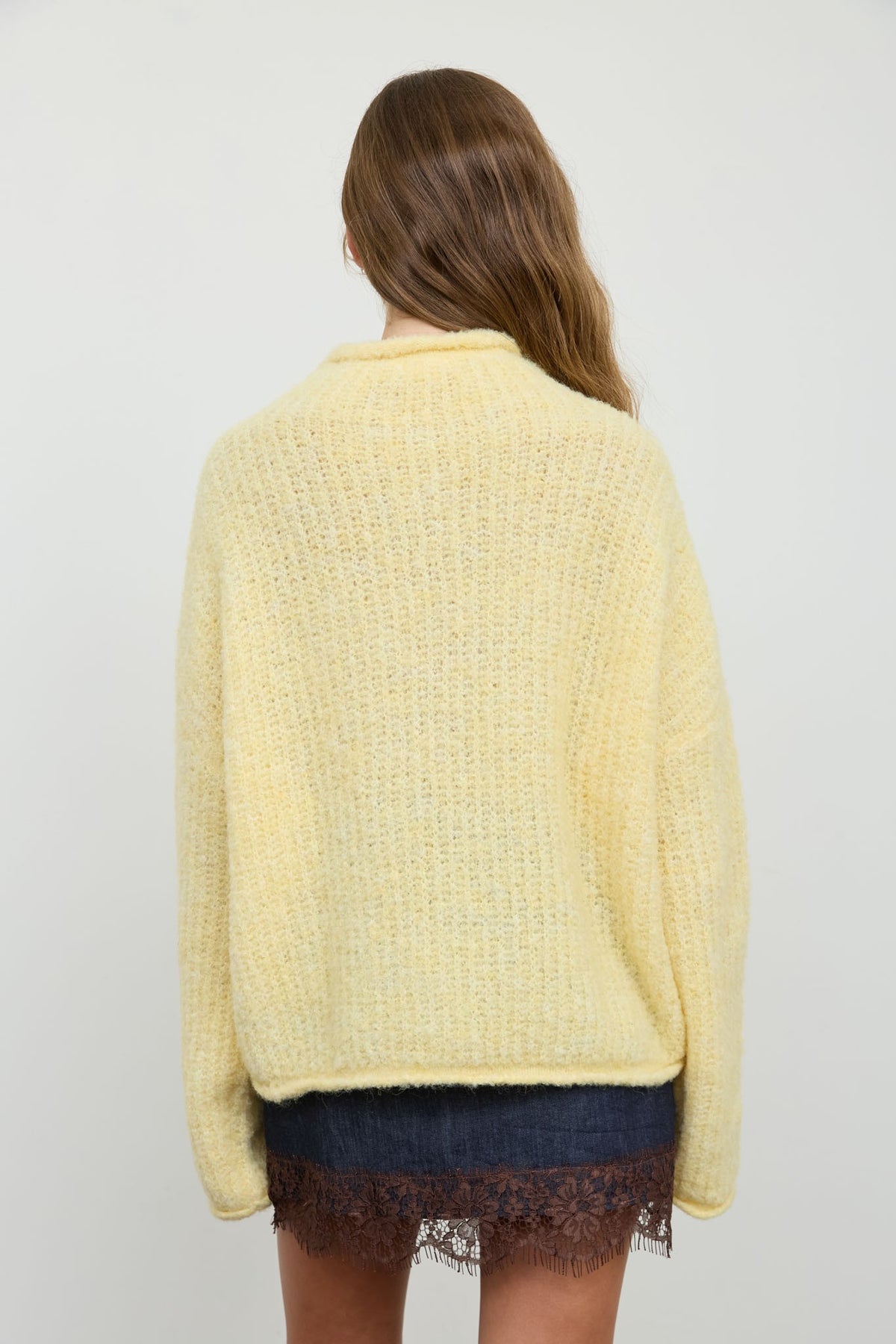 Blu pepper - butter yellow sweater