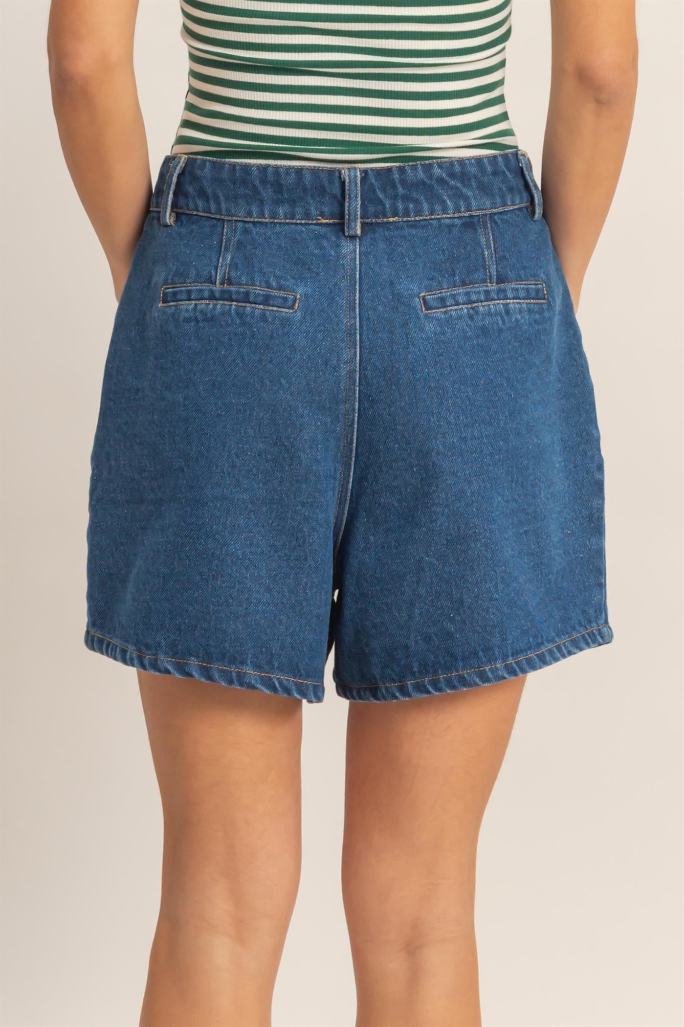 Hyfve - Enzyme denim short