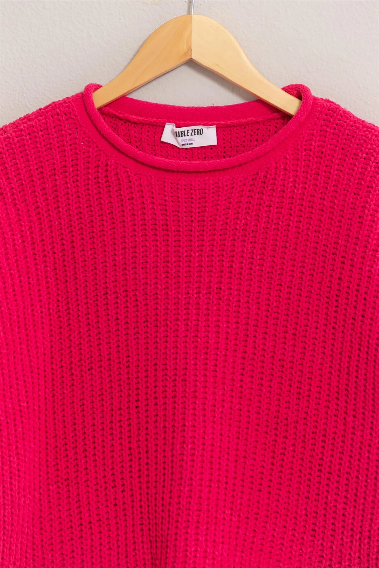 Double Zero - Léa Raspberry Sweater