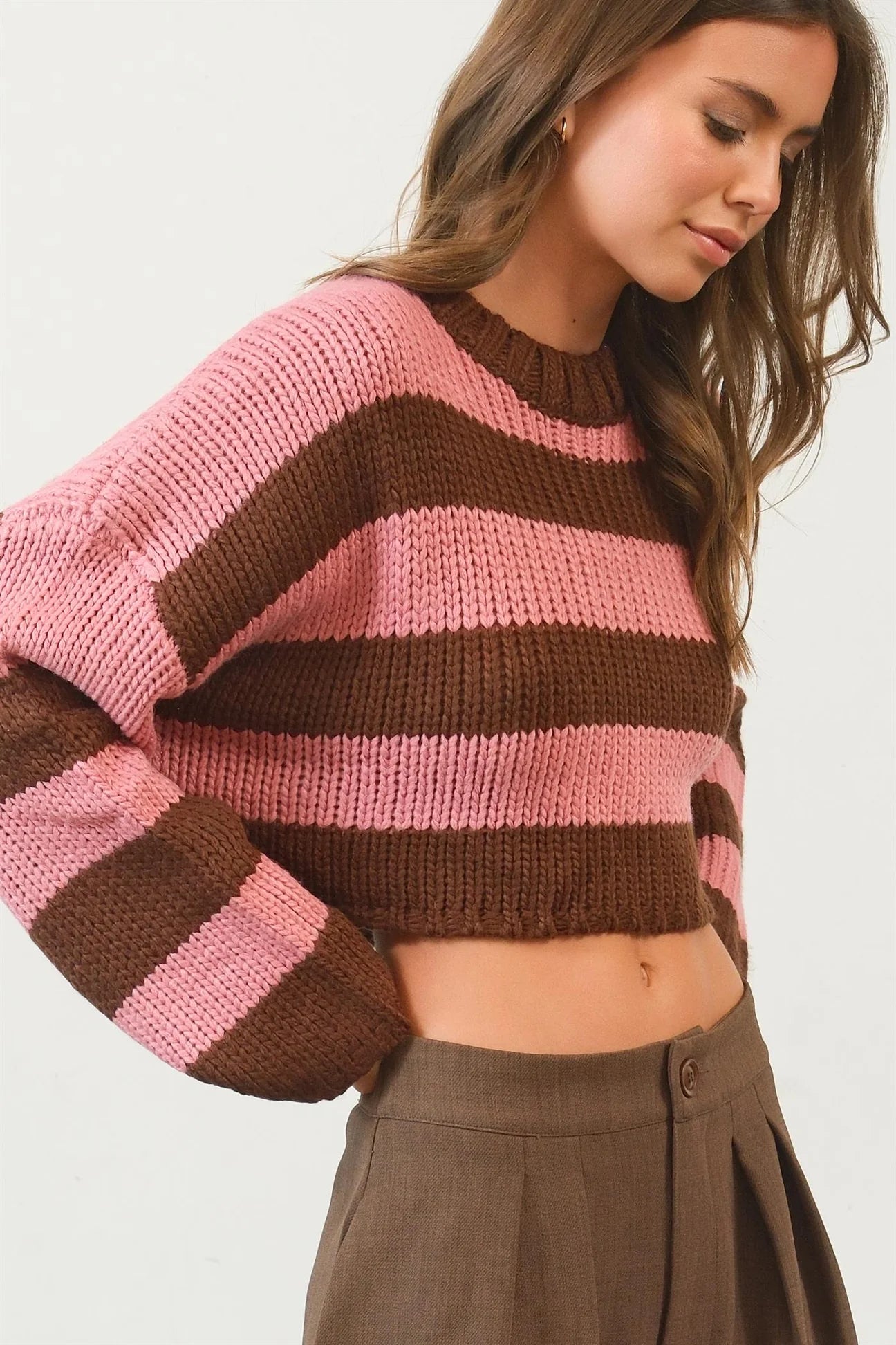 Double Zero - Kelly Cropped Sweater