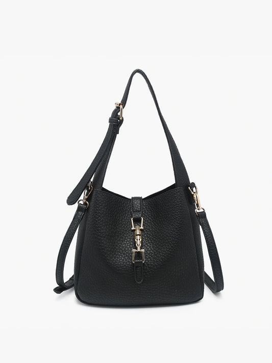 Jen&co - Valentina Bag 2 in 1 Bag Noir