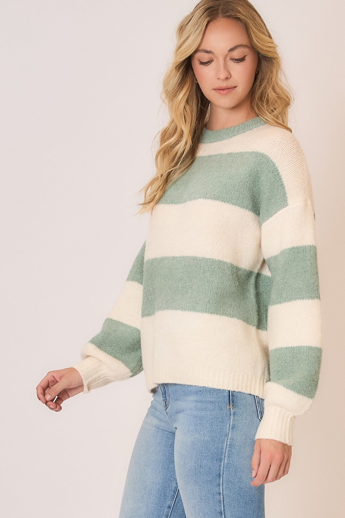 Cozy Co - Soft sweater sage