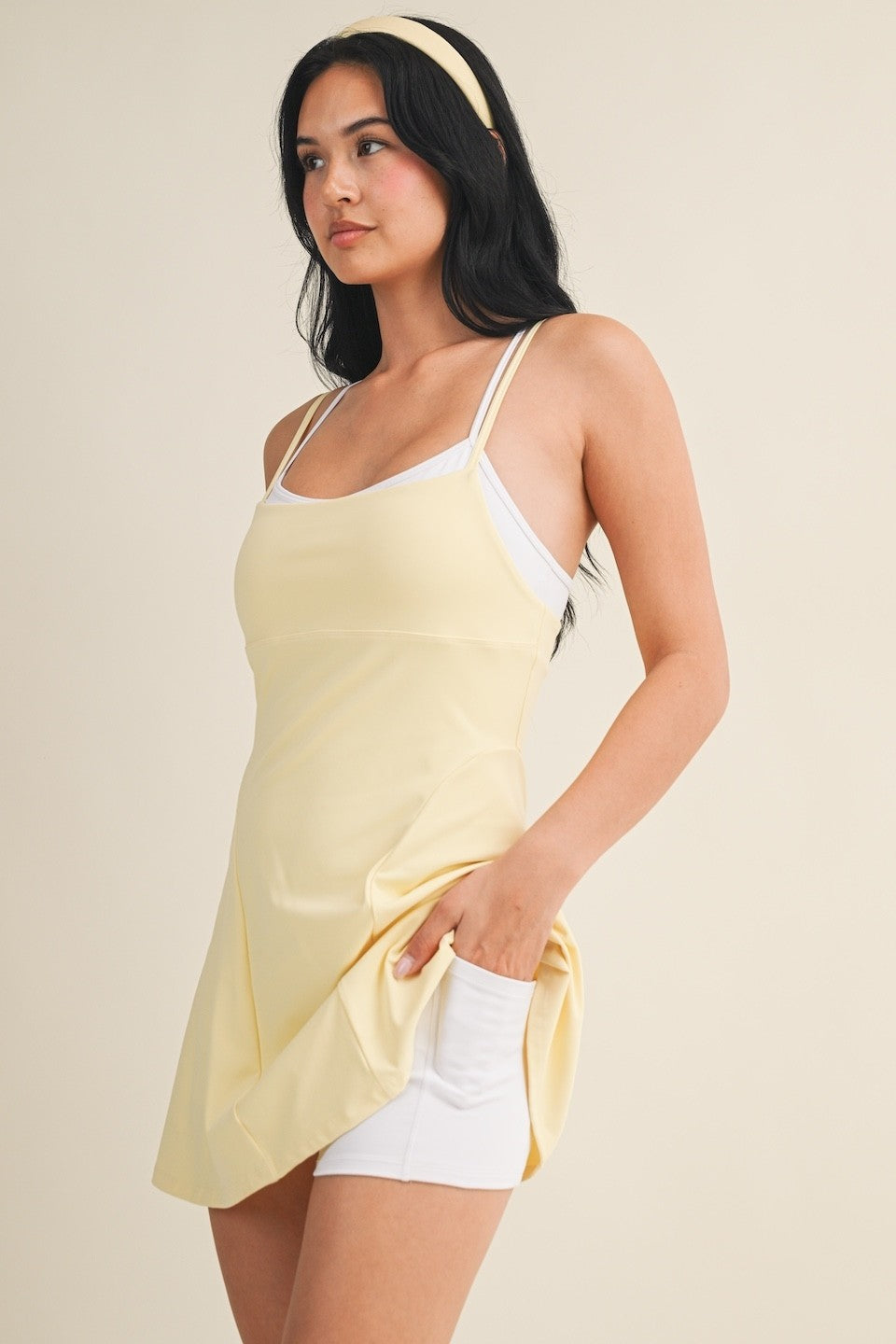 Kimberly - Robe jaune