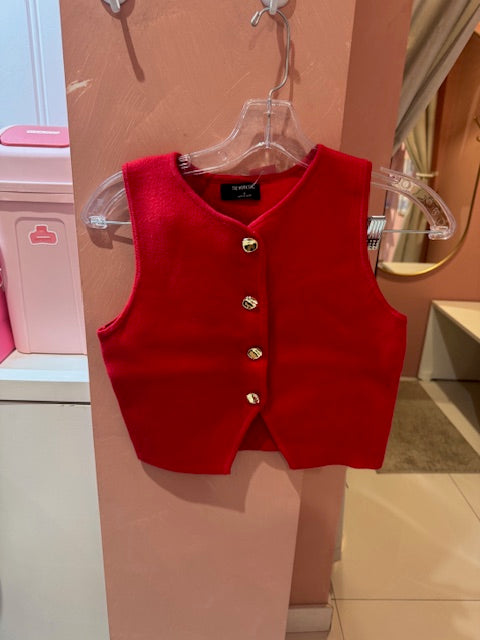 The Workshop - Sleeveless cardigan