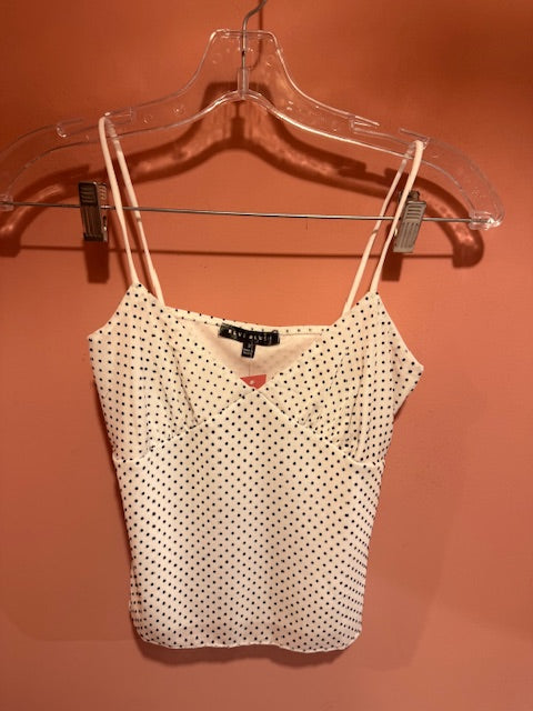 Blue Blush - cami & maxi skirt polka set